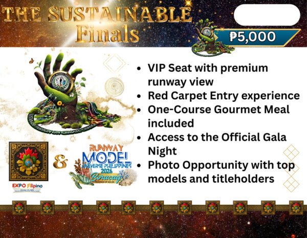 The Sustainable Finals - Ticket Package 2